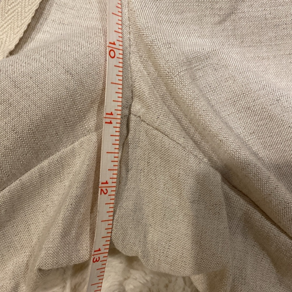 Coldwater Creek Cream Straight Leg Pants - Picture 8 of 9